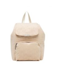 Guess Plecak V5BZ11 WF800 Beżowy. Brązowe plecaki Guess, z aplikacjami, z materiału, bez dodatków. Za 309.99 zł.