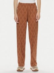 Replay Spodnie dresowe W8115.000.74934 Beżowy Regular Fit. Brązowe spodnie dresowe Replay, bez wzorów, z dresówki. Za 489.99 zł.
