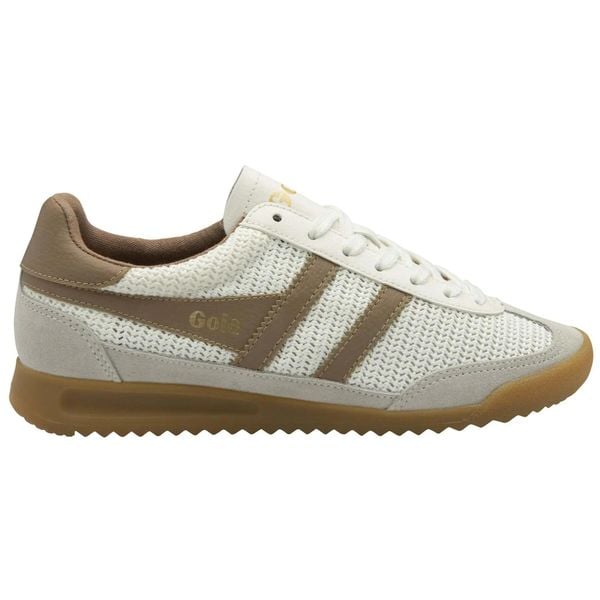 Sznurowane trampki damskie Gola Tornado Zephyr. Białe trampki Gola, bez wzorów, z gumy, retro, bez zapięcia. Za 434.60 zł.