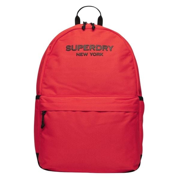 Plecak miejski Superdry City Montana. Czerwone plecaki Superdry, bez wzorów, z poliesteru, bez dodatków. Za 157.55 zł.