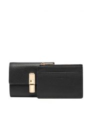 Furla Portfel Iride S WP00640 ARE000 CN O6000 Czarny. Czarne portfele Furla, bez wzorów, ze skóry. Za 674.99 zł.