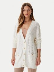 Guess Kardigan W5BR37 Z1192 Écru Relaxed Fit. Swetry Guess, xs, z aplikacjami, z syntetyku, bez ramiączek. Za 619.99 zł.
