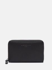 Liebeskind Berlin Skórzany portfel w kolorze czarnym - 15 x 9 x 2 cm rozmiar: onesize. Czarne portfele Liebeskind Berlin, bez wzorów, z materiału. Za 257.92 zł.