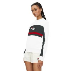 Bluza damska FILA Lishui. Zielone bluzy Fila, s, bez wzorów, bez kaptura. Za 169.99 zł.