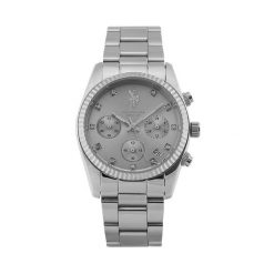Zegarek U.S. Polo Assn. Szare zegarki U.S. Polo Assn., srebrne. Za 699.99 zł.