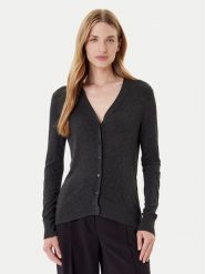 Calvin Klein Kardigan LV044C346G Szary Regular Fit. Szare swetry Calvin Klein, xxs, bez wzorów, z wiskozy, bez ramiączek. Za 369.99 zł.