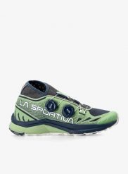 Buty trailowe damskie La Sportiva Jackal II Boa. Zielone buty trekkingowe La Sportiva, z mikrofibry, bez zapięcia. Za 922.89 zł.