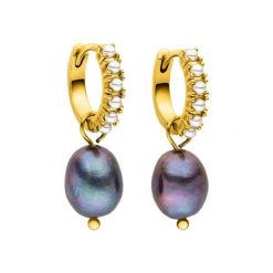 Purelei Purelei Kolczyki Pearly 1 ct Damski. Białe kolczyki Purelei, z perłą, pozłacane. Za 149.19 zł.