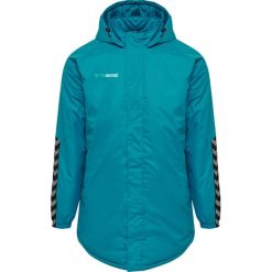 Parka dla dzieci Hummel hmlAUTHENTIC Bench. Białe płaszcze Hummel, bez wzorów, sportowe, bez kaptura. W wyprzedaży za 261.50 zł.