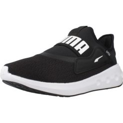 Buty biegowe PUMA Softride Carson Sliptech II Czarny. Czarne buty do biegania Puma, bez wzorów, z materiału, bez zapięcia, do biegania. Za 299.50 zł.