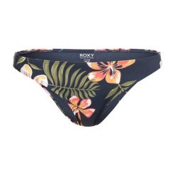 Dół od stroju kąpielowego ROXY Into The Sun Moderate. Niebieskie bikini Roxy, bez wzorów, sportowe. Za 56.99 zł.