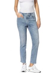 Heine Dżinsy - Slim fit - w kolorze błękitnym rozmiar: 42. Niebieskie jeansy Heine, bez wzorów, klasyczne, z podwyższonym stanem. Za 57.45 zł.