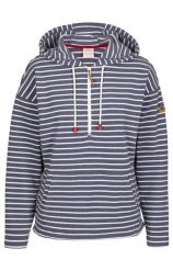 Trespass Softly - Damska swobodna bluza z kapturem, granatowa. Niebieskie bluzy 2117 OF SWEDEN, xxl, bez wzorów, z tkaniny, bez ramiączek, z kapturem. Za 244.99 zł.