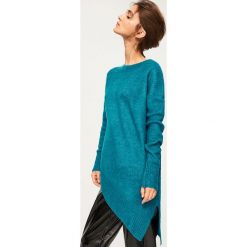 Długi sweter - Turkusowy. Swetry marki INESIS. Za 79.99 zł.