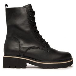Botki Gabor. Czarne botki Gabor, bez wzorów, bez obcasa, na płaskiej podeszwie, bez zapięcia. Za 459.99 zł.