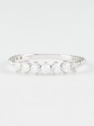 OR ÉCLAT Złoty pierścionek "Bella" z cyrkoniami rozmiar: 50. Szare pierścionki Or Éclat, z cyrkonią, złote. Za 391.99 zł.