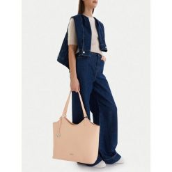 Torebka MEXX. Brązowe shopper bag Mexx, bez wzorów, bez dodatków. Za 229.99 zł.