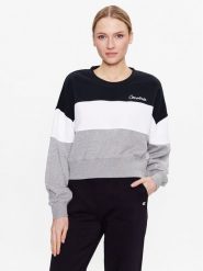 Converse Bluza Color Block Chainstitch 10024524-A04 Kolorowy Classic Fit. Bluzy Converse, l, bez wzorów, z bawełny, bez kaptura. Za 279.99 zł.