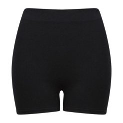 Bezszwowe Spodenki Damskie. Czarne szorty TOMBO, bez wzorów, sportowe. Za 76.99 zł.