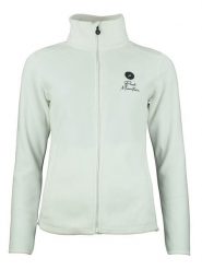 Peak Mountain Kurtka polarowa "Adaro" w kolorze kremowym rozmiar: XL. Brązowe kurtki Peak Mountain, xl, bez wzorów, z polaru, bez kaptura. Za 113.99 zł.