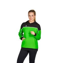 Sweat bluza z kapturem dla kobiet Erima Change. Czarne bluzy Erima, na zimę, bez wzorów, eleganckie, bez ramiączek, z kapturem. W wyprzedaży za 285.00 zł.