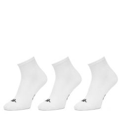 Skarpety krótkie Kappa. Białe skarpetki Kappa, bez wzorów. Za 34.99 zł.