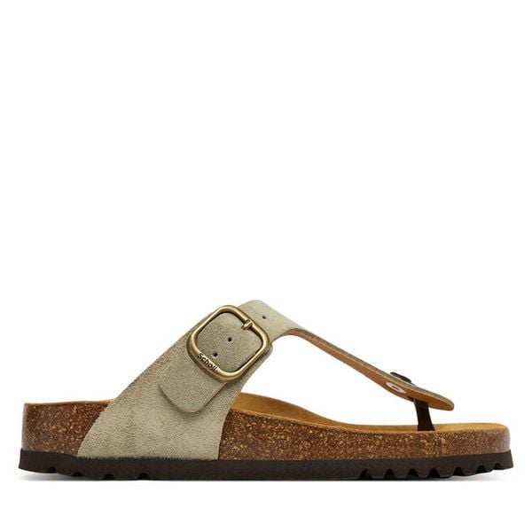 Japonki Scholl. Zielone japonki Scholl, bez wzorów. Za 246.99 zł.