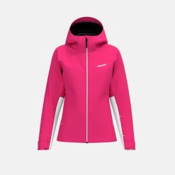 EASY JOY Jacket Women. Czerwone kombinezony Head, bez wzorów, sportowe, bez kołnierzyka, bez ramiączek. W wyprzedaży za 1,000.00 zł.