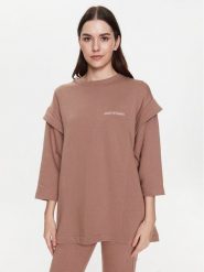 MMC Studio Bluza Loretta Beżowy Relaxed Fit. Brązowe bluzy MMC STUDIO, bez wzorów, z bawełny, bez kaptura. Za 279.99 zł.