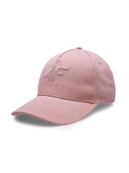 4F Czapka z daszkiem 4FSS23ACABF116 Różowy. Czerwone czapki z daszkiem 4f, bez wzorów, z materiału. Za 39.99 zł.