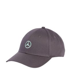 Czapka Mercedes - AMG Petronas Formula One Team Fan Cotton. Szare czapki z daszkiem adidas, bez wzorów, z bawełny. Za 199.00 zł.