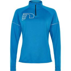 Bluza damska Newline core zip neck. Niebieskie bluzy Newline, m, bez wzorów, eleganckie, bez ramiączek, bez kaptura. Za 266.00 zł.