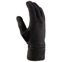 Rękawice turystyczne dla dorosłych Viking Dramen Multifunction wielofunkcyjne. Czarne rękawiczki Viking, bez wzorów, sportowe. Za 37.99 zł.