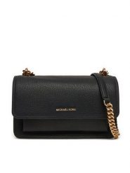 MICHAEL Michael Kors Torebka 30T4GC7L3T Czarny. Czarne kopertówki MICHAEL Michael Kors, bez wzorów, ze skóry, wizytowe, bez dodatków. Za 989.99 zł.
