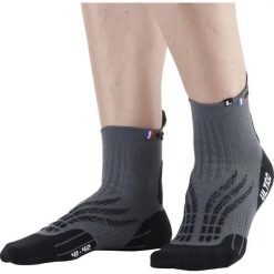 Skarpetki Monnet Ultra. Szare skarpetki MONNET, bez wzorów, ze splotem. Za 110.50 zł.