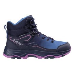 Damskie buty trekkingowe Hi-Tec Deneb. Czerwone buty trekkingowe Hi-tec, z gumy, bez zapięcia. Za 344.00 zł.