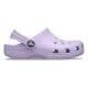 Sandały CROCS CLASSIC CLOG K Fioletowy. Fioletowe sandały Crocs, bez wzorów, z gumy, bez obcasa, bez zapięcia. Za 218.99 zł.