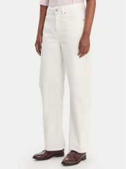 Tommy Hilfiger Jeansy WW0WW49500 Écru Barrel Fit. Jeansy Tommy Hilfiger, bez wzorów, z bawełny. Za 529.99 zł.