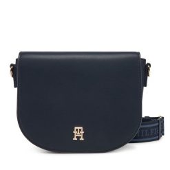 Torebka Tommy Hilfiger. Niebieskie listonoszki Tommy Hilfiger, bez wzorów, bez dodatków. Za 339.99 zł.