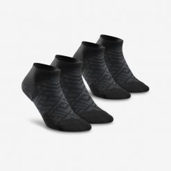 Second Life - Skarpety turystyczne Quechua Hike 100 krótkie x 2 - Stan Doskonały. Czarne skarpetki QUECHUA, bez wzorów, z bawełny. Za 25.99 zł.