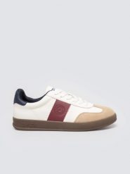 Sneakersy damskie ze skóry naturalnej białe SS274687 101. Białe buty sportowe lifestyle BIG STAR, bez wzorów, z gumy, eleganckie, z okrągłym noskiem, bez zapięcia. Za 269.99 zł.