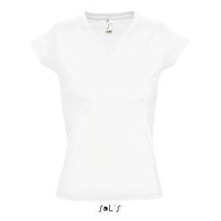 Koszulka damska Sol's Moon. Białe t-shirty sportowe SOL'S, s, bez wzorów, bez ramiączek. Za 88.00 zł.