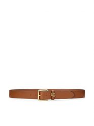 LAUREN RALPH LAUREN Pasek 412968765002 Brązowy. Brązowe paski Lauren Ralph Lauren, bez wzorów, ze skóry. Za 327.99 zł.