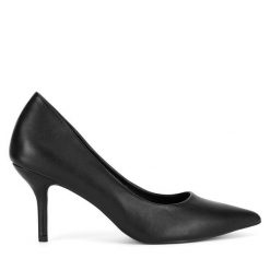 Szpilki Lasocki. Czarne szpilki Lasocki, bez wzorów, bez obcasa, na szpilce, bez zapięcia. Za 229.99 zł.
