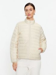 Sprandi Kurtka puchowa SP3-KUD061 Beżowy Regular Fit. Brązowe kurtki Sprandi, s, bez wzorów, z puchu, bez kaptura. Za 199.99 zł.