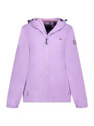 Geographical Norway Kurtka przejściowa "Daril" w kolorze fioletowym rozmiar: S. Różowe kurtki Geographical Norway, s, z aplikacjami, bez kaptura. Za 140.53 zł.