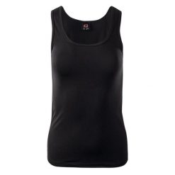 Damski tank top IQ Cross The Line Mily. Czarne topy IQ, bez wzorów, sportowe, bez kołnierzyka, bez ramiączek. Za 57.47 zł.