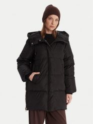 Weekend Max Mara Kurtka puchowa Newbembo 2525496072 Czarny Relaxed Fit. Czarne kurtki Weekend Max Mara, bez wzorów, z puchu, bez kaptura. Za 2,739.00 zł.