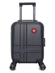 SWISS KOPPER Walizka "Uster" w kolorze czarnym - 32 x 42 x 20 cm rozmiar: onesize. Czarne walizki SWISS KOPPER. Za 108.99 zł.