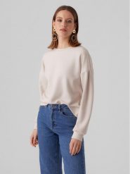 Vero Moda Bluza 10299268 Écru Regular Fit. Bluzy Vero Moda, xs, bez wzorów, z syntetyku, bez kaptura. Za 89.99 zł.
